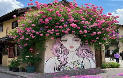 陇川怎么设计网红打卡墙绘