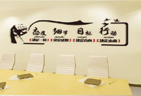 陇川企业文化墙主要展示什么?