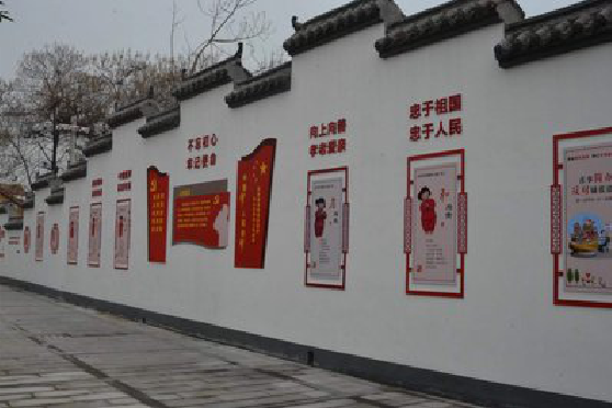 陇川墙体彩绘-乡村文化墙