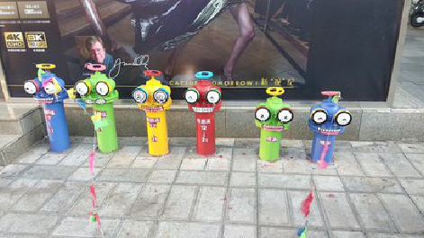 陇川商业区彩绘