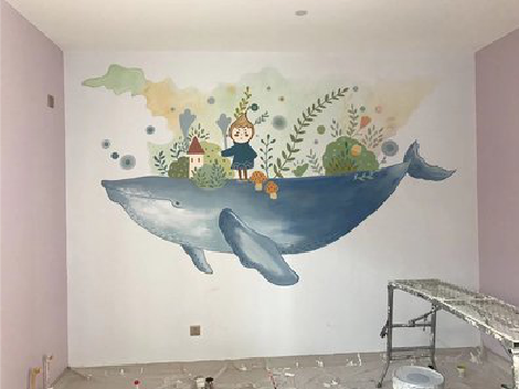 陇川手绘墙的特点及优势。